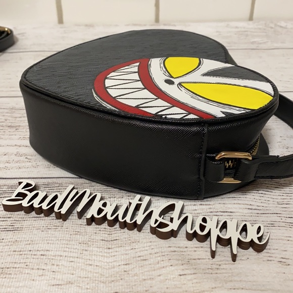 *VOIDEaD Scary Teddy Nightmare Before Christmas Hand Painted Crossbody Purse - Picture 4 of 9